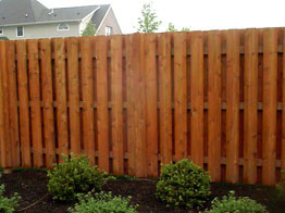front wood privacy